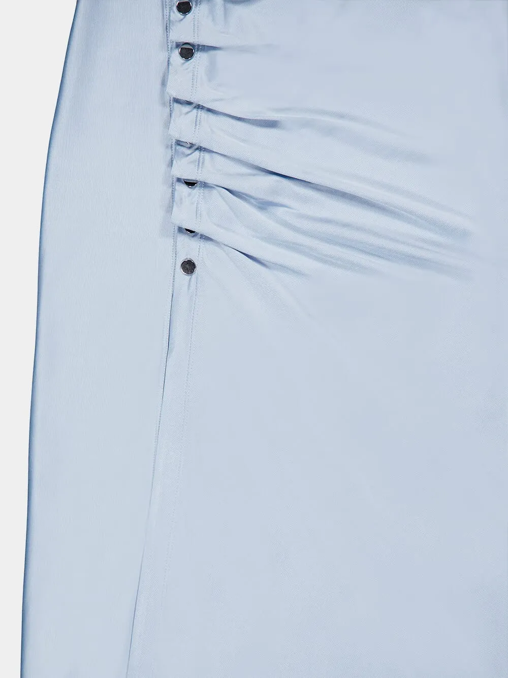 Sleeveless Ruched Pression Dress