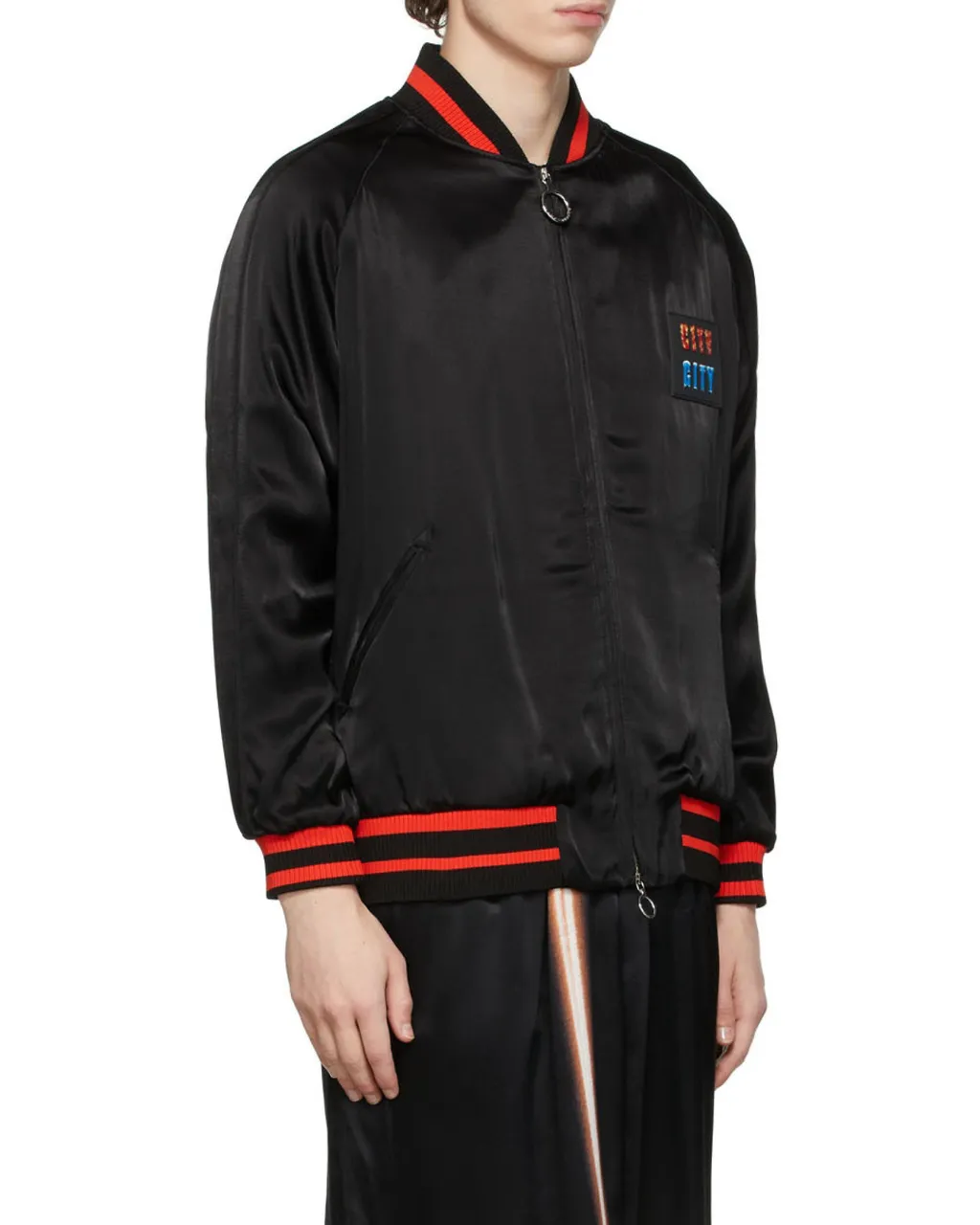 Logo Label Casual Jacket