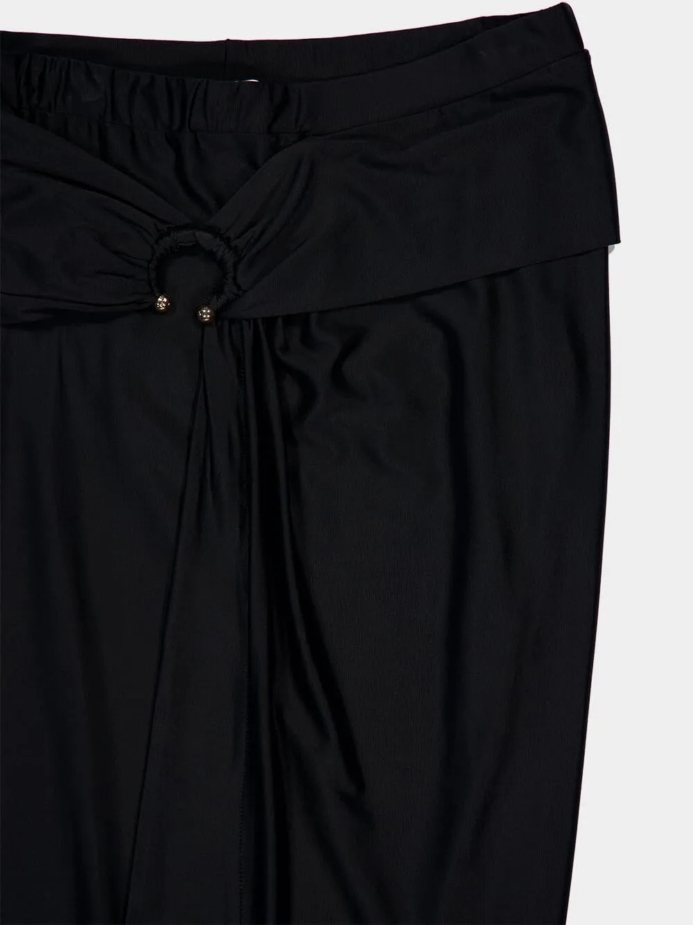 Jupe Draped Maxi Skirt