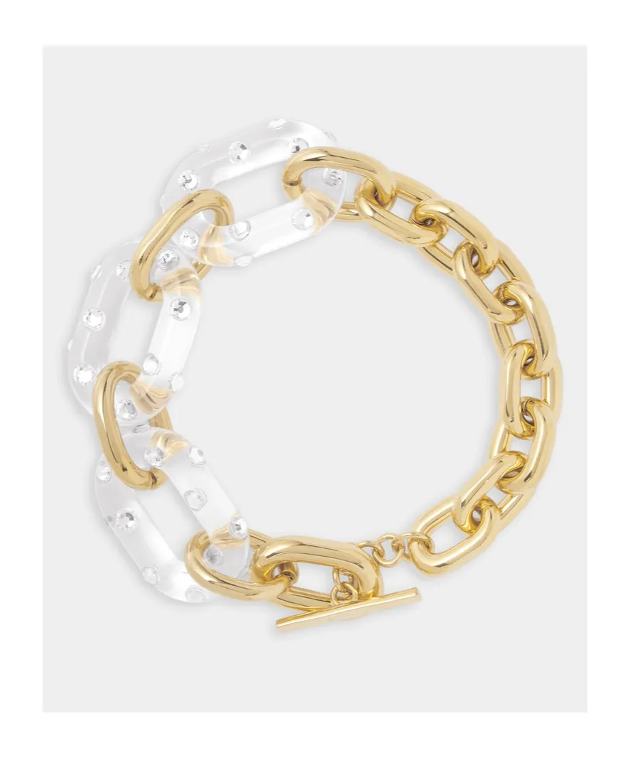Xl Link Embellished Bracelet