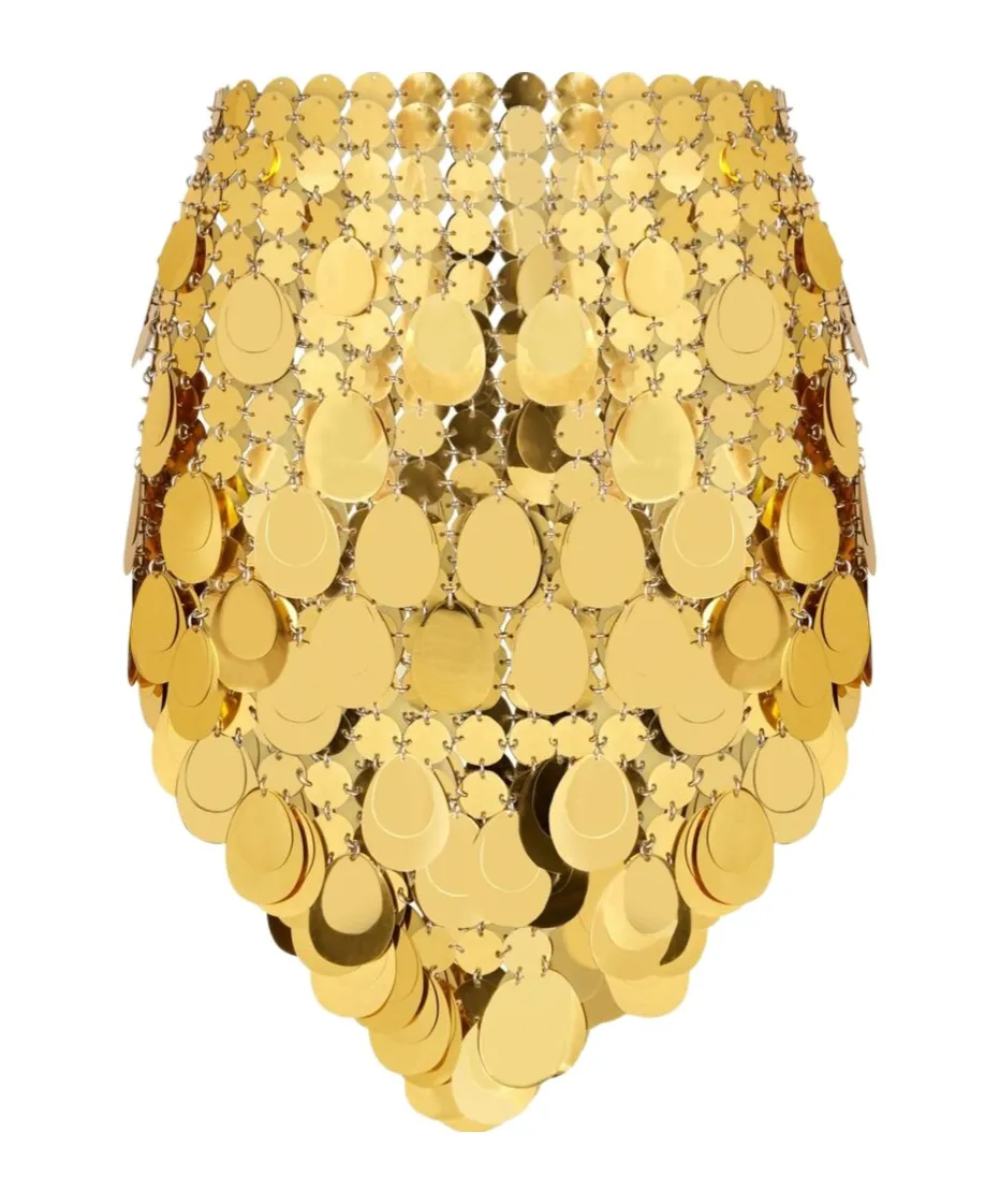 Sparkle Assembly Assymetric Skirt