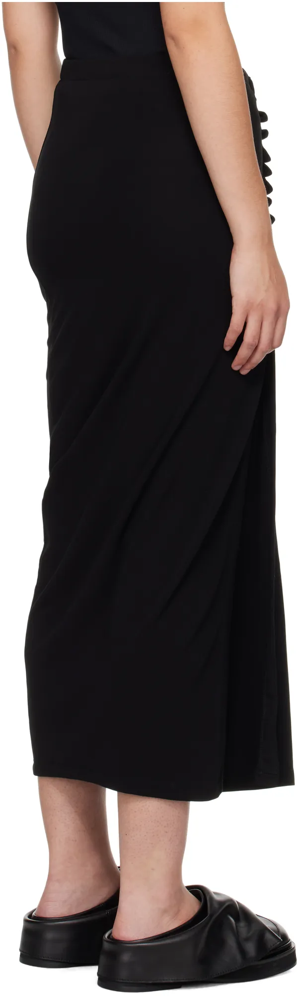 Ruch-Detailed Midi Skirt