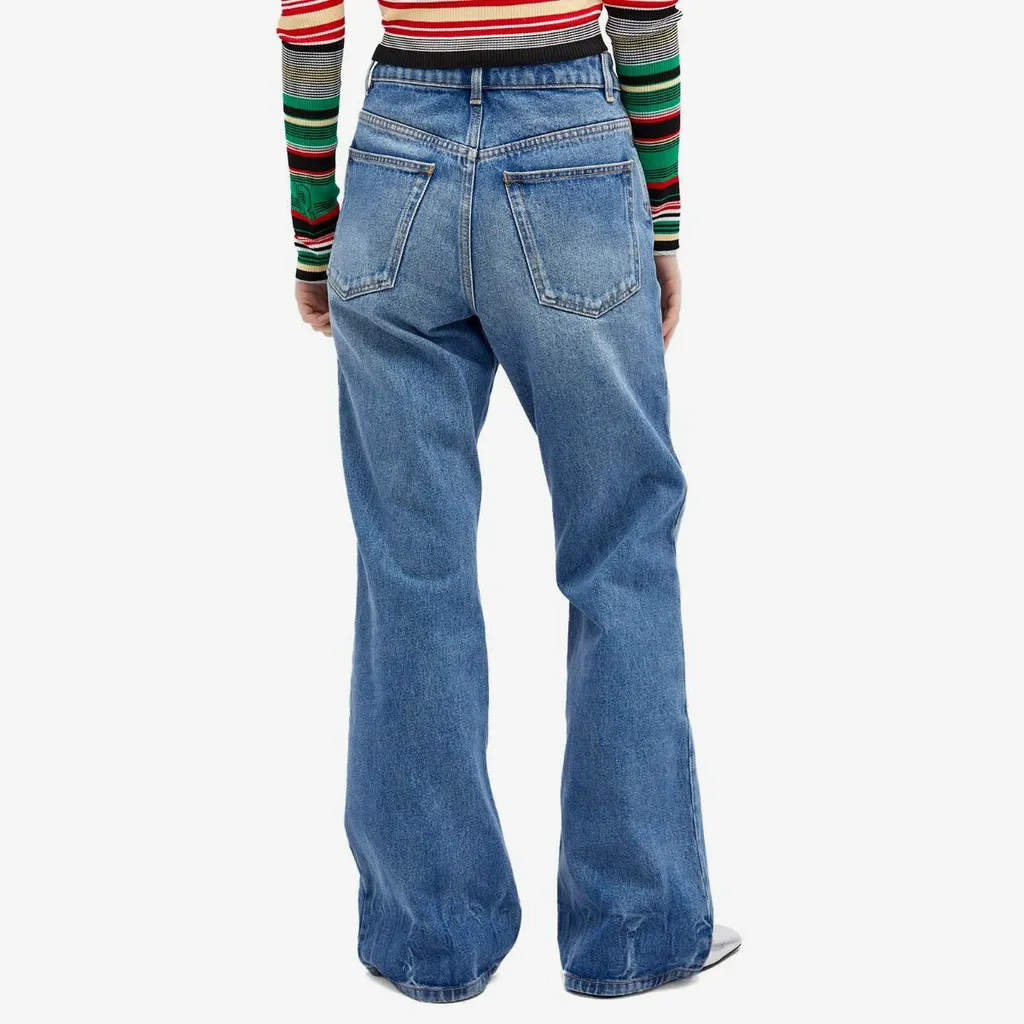 Embellished Flared Jeans