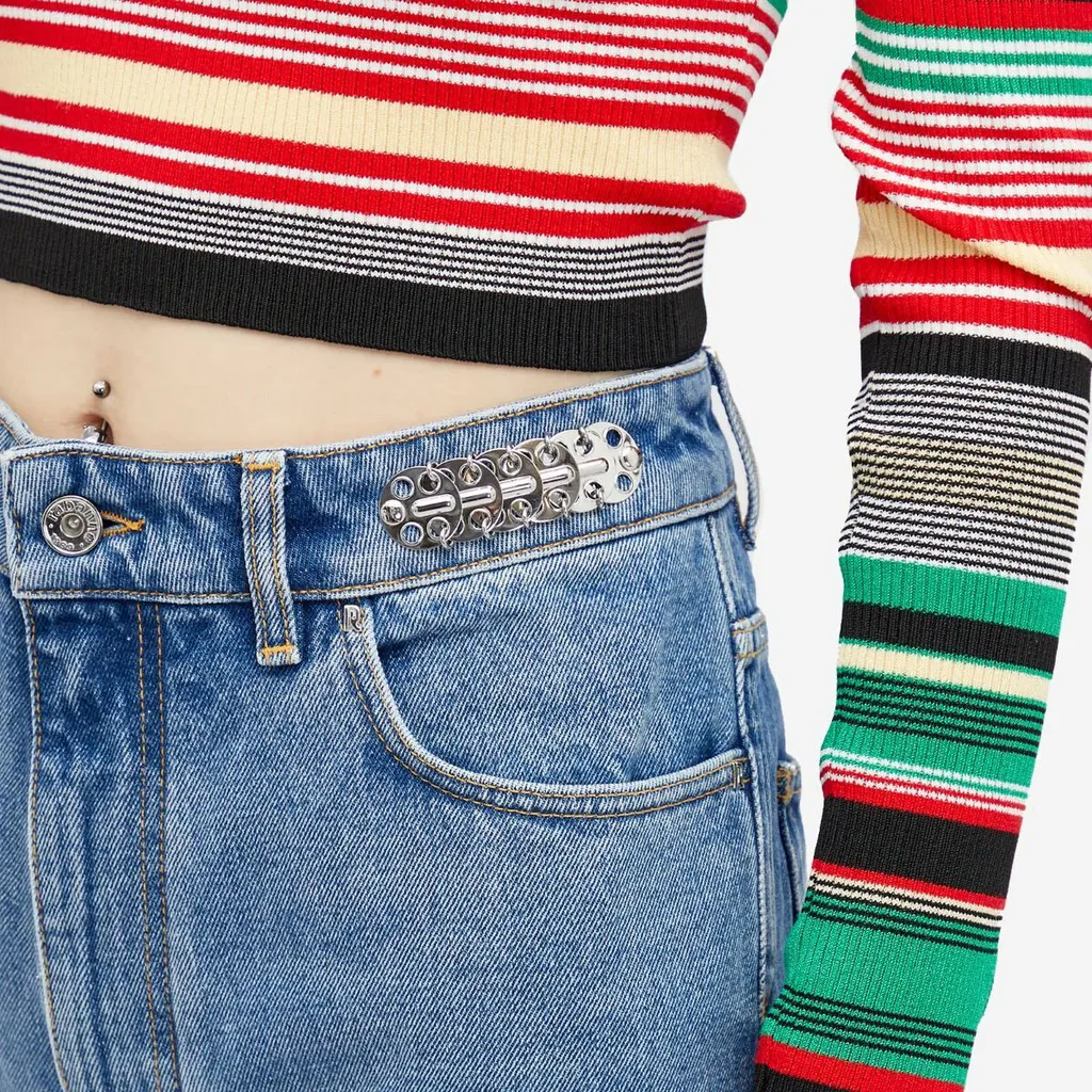 Embellished Flared Jeans