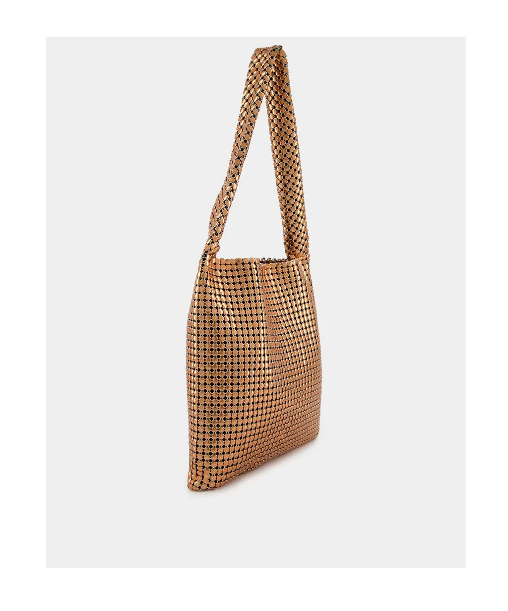 Pixel Chainmail Tote Bag