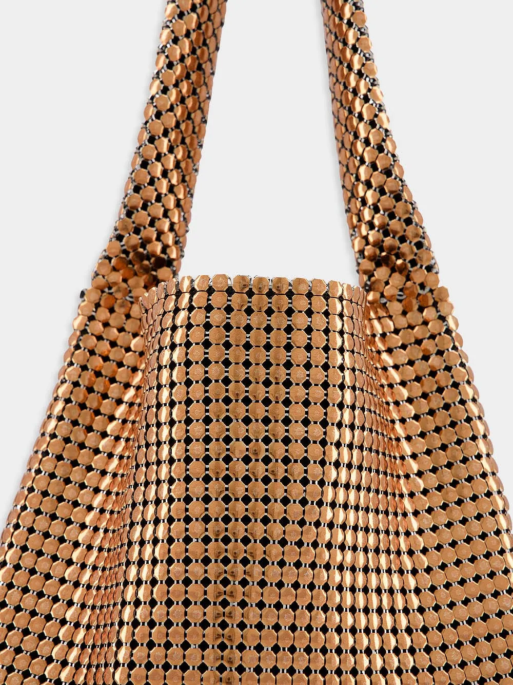 Pixel Chainmail Tote Bag
