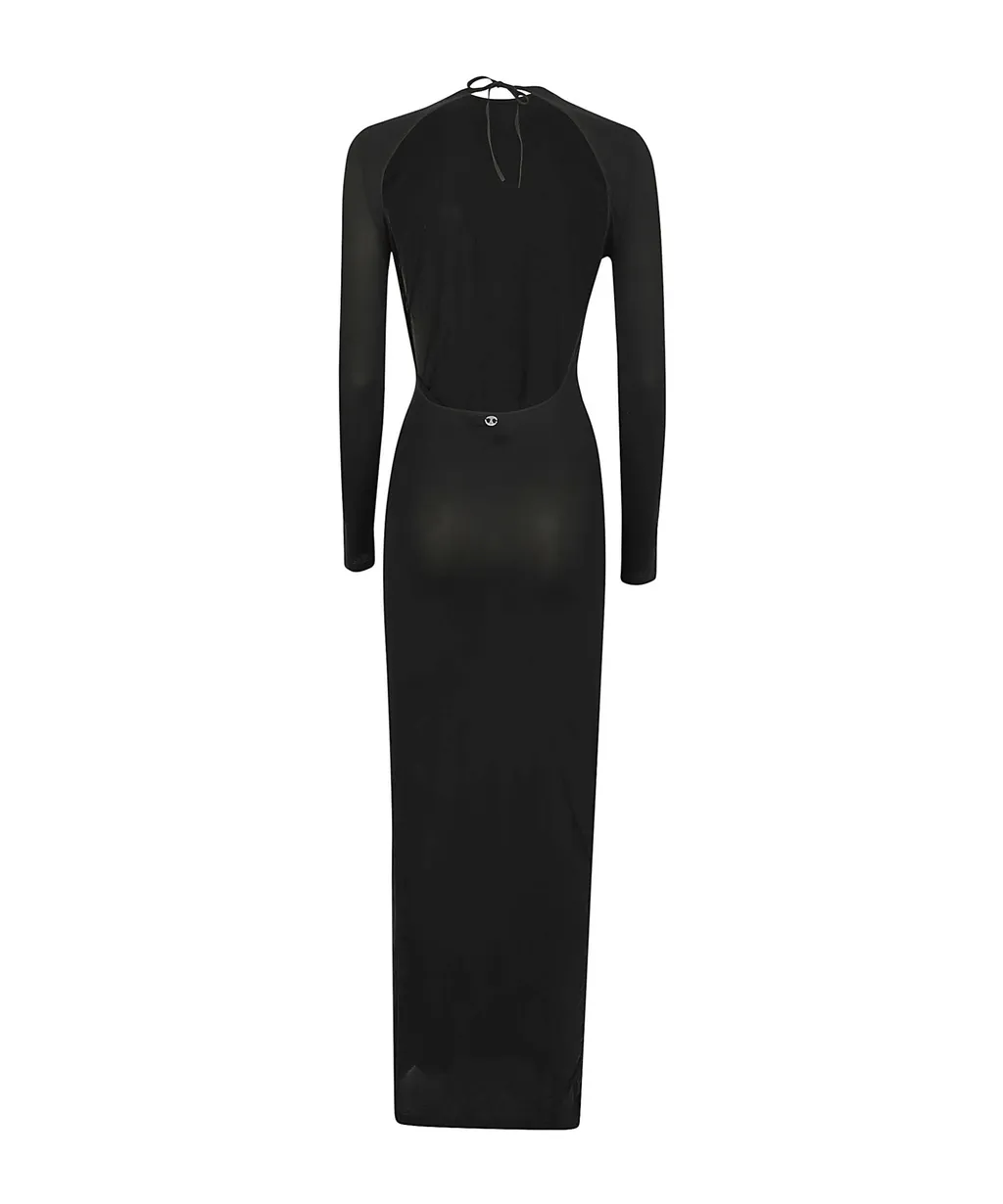 Open Back Midi Dress