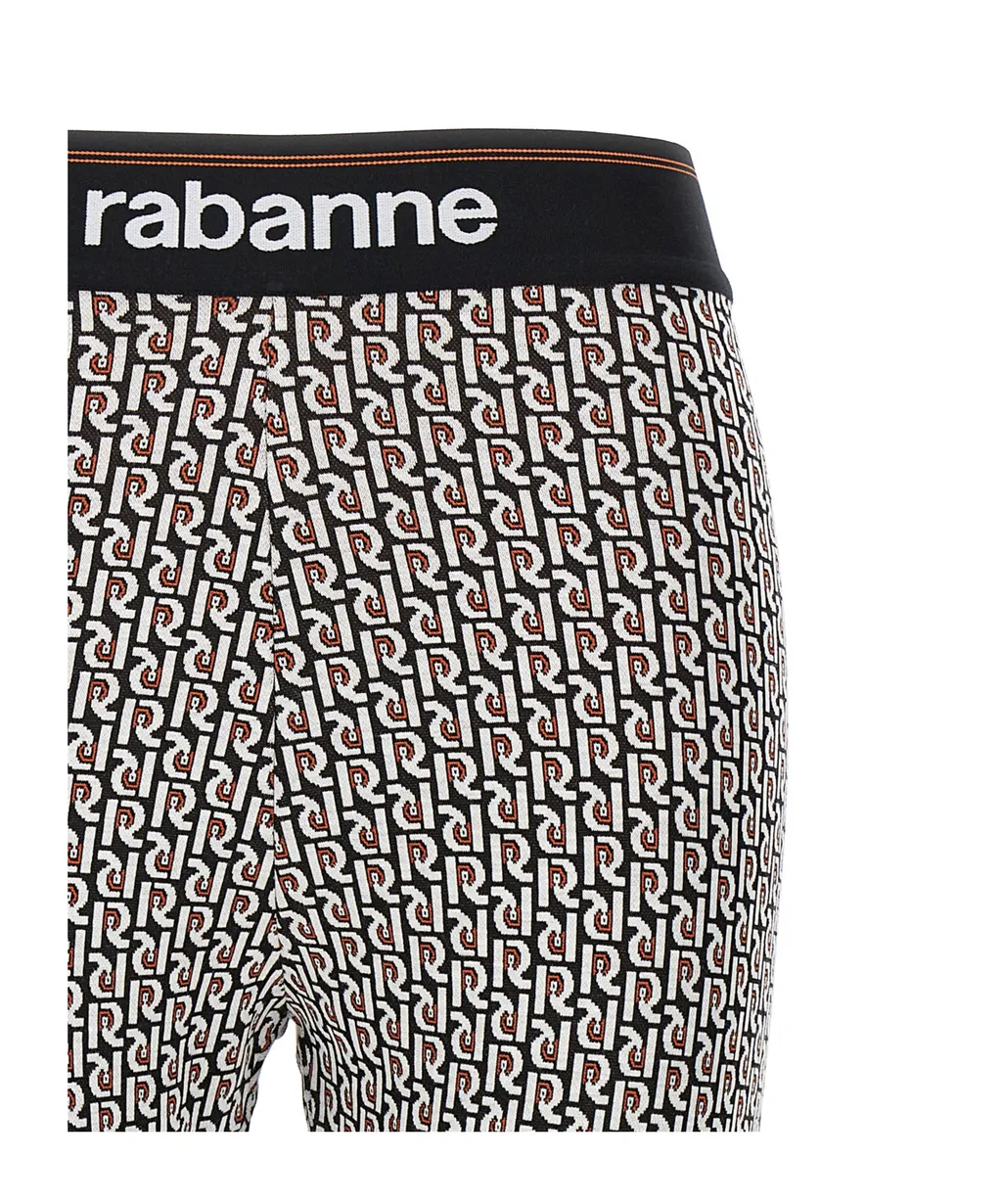 Monogram Jacquard Logo Waistband Leggings