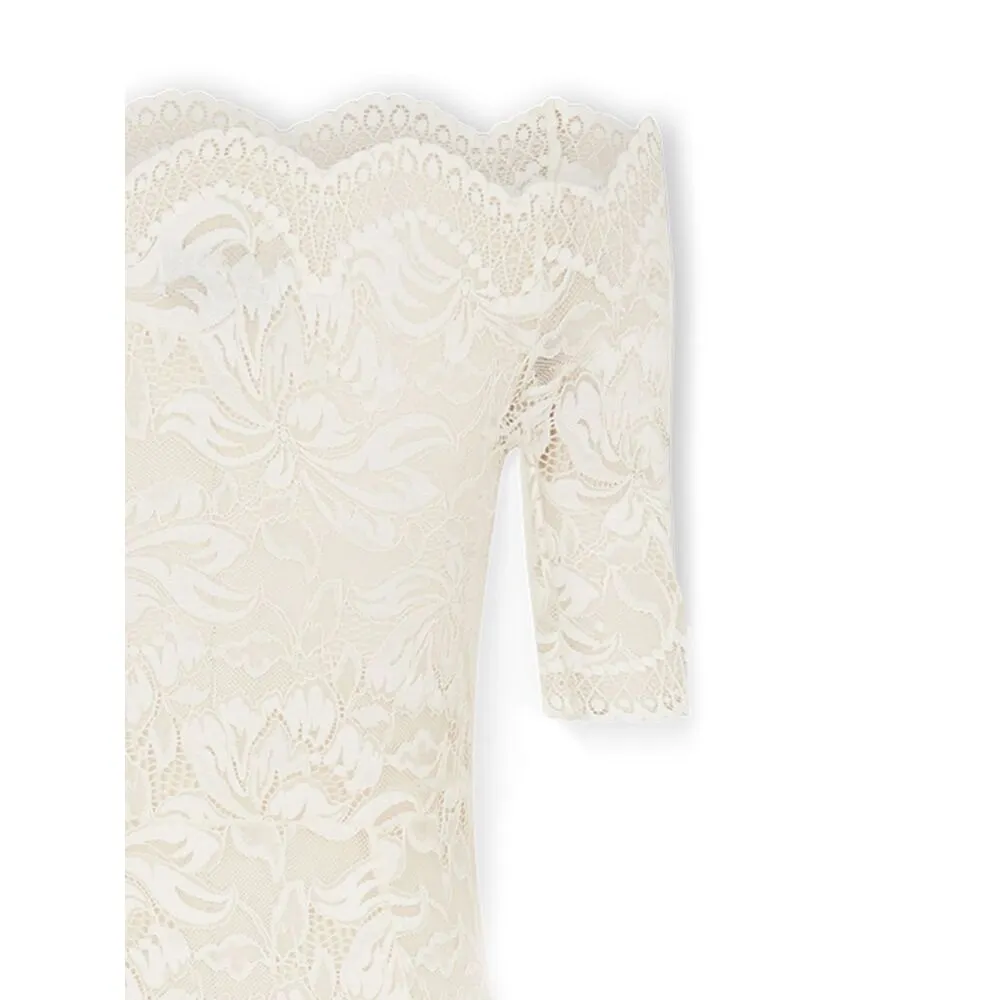 Off-Shoulder Lace Top