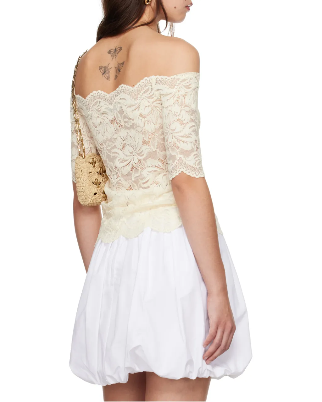 Off-Shoulder Lace Top