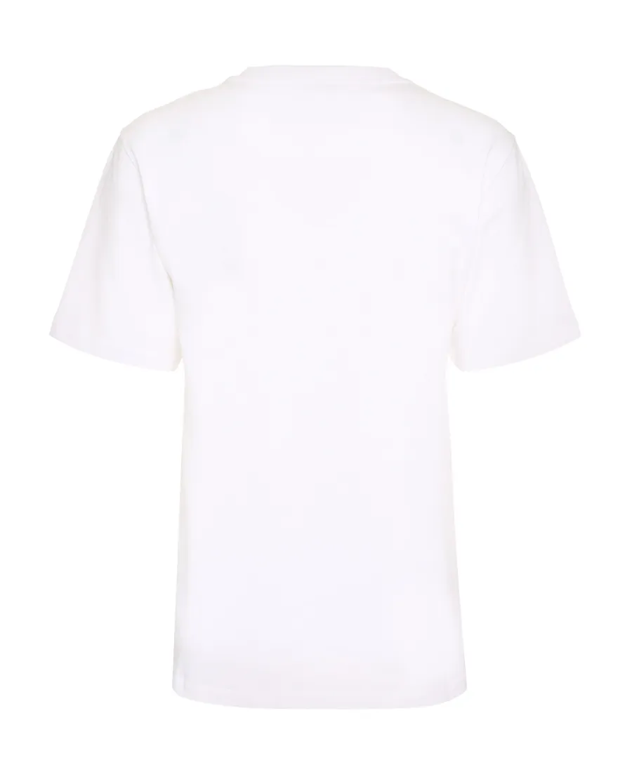 Logo Embroidered Crewneck T-Shirt