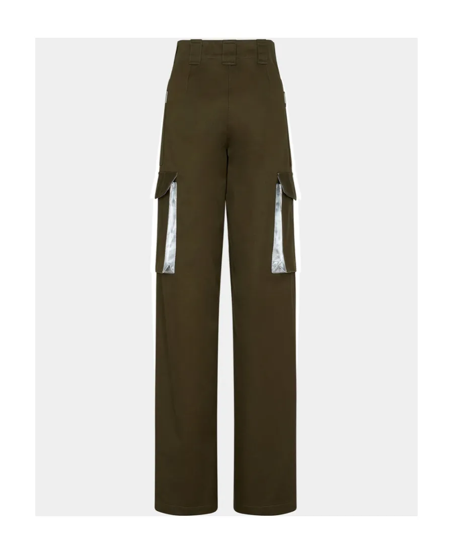 Mid Rise Straight Leg Pants