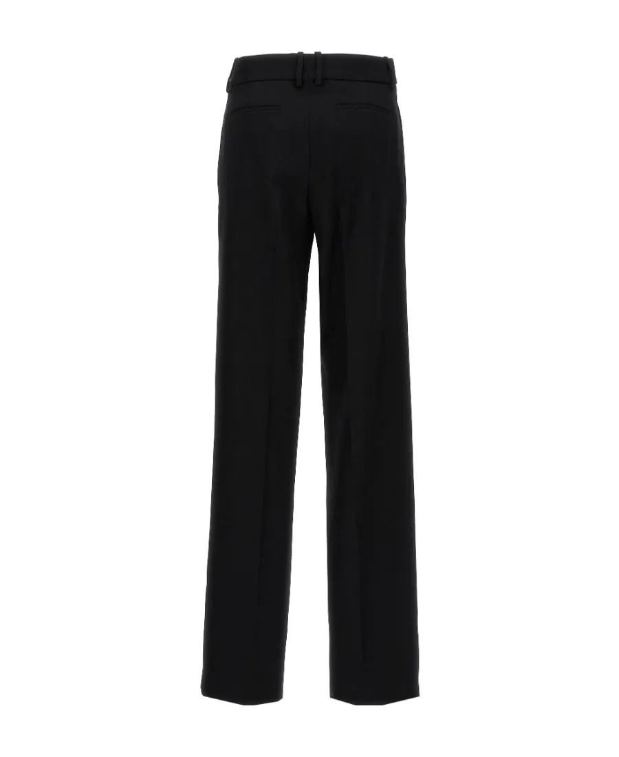 High Waist Straight Leg Pants