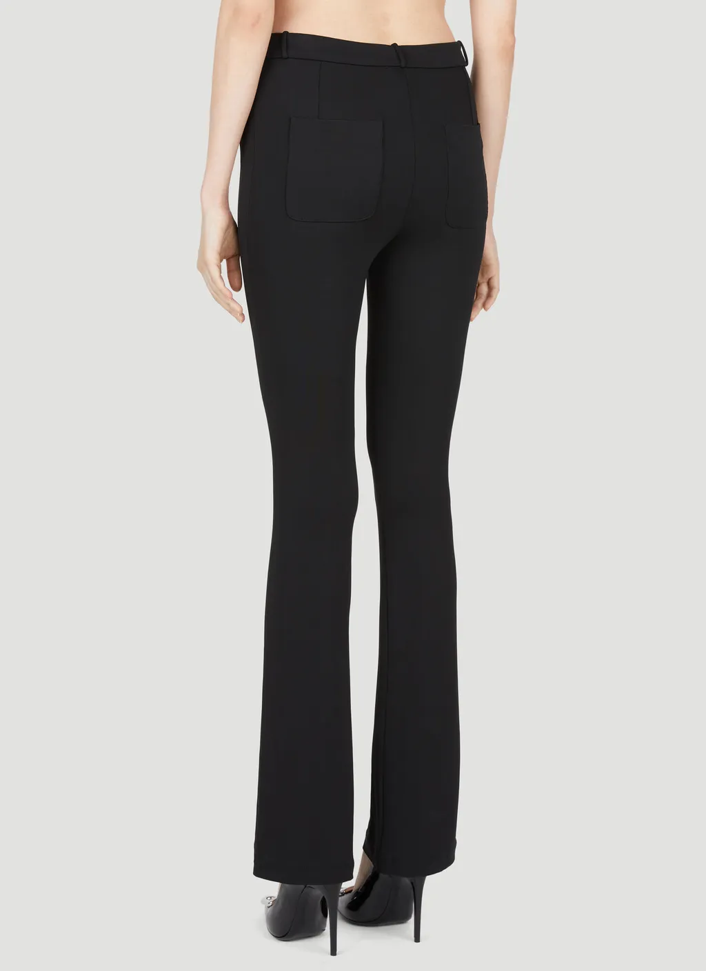 Mid-Waisted Flared Pants