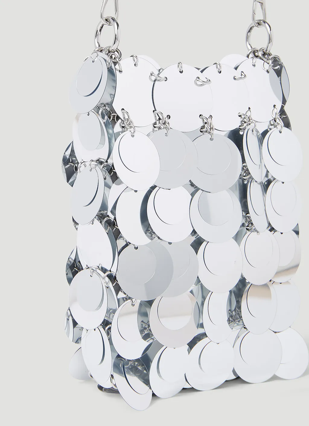 Sparkle Open-Top Mini Crossbody Bag