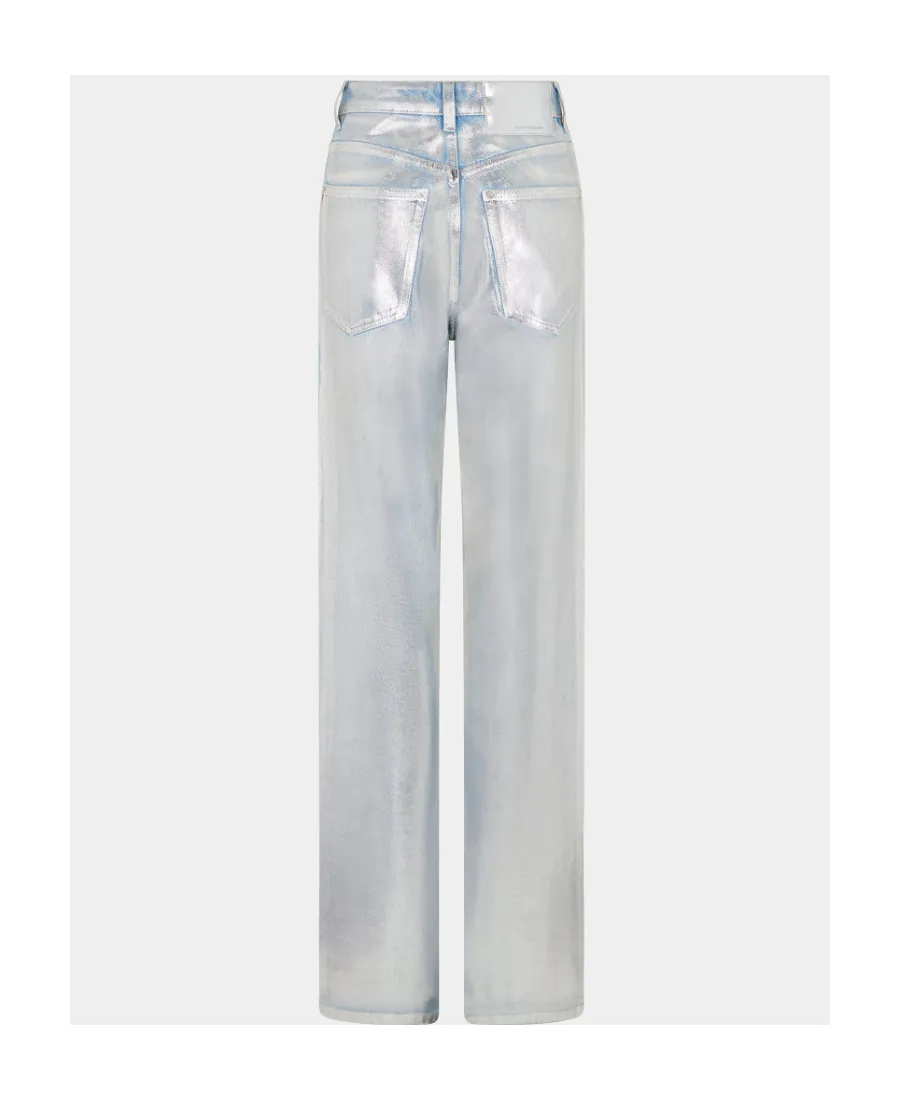 Mid-Rise Straight-Leg Jeans