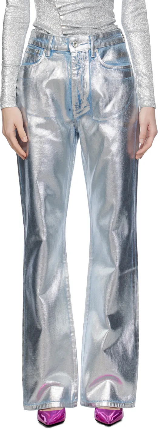 Mid-Rise Straight-Leg Jeans