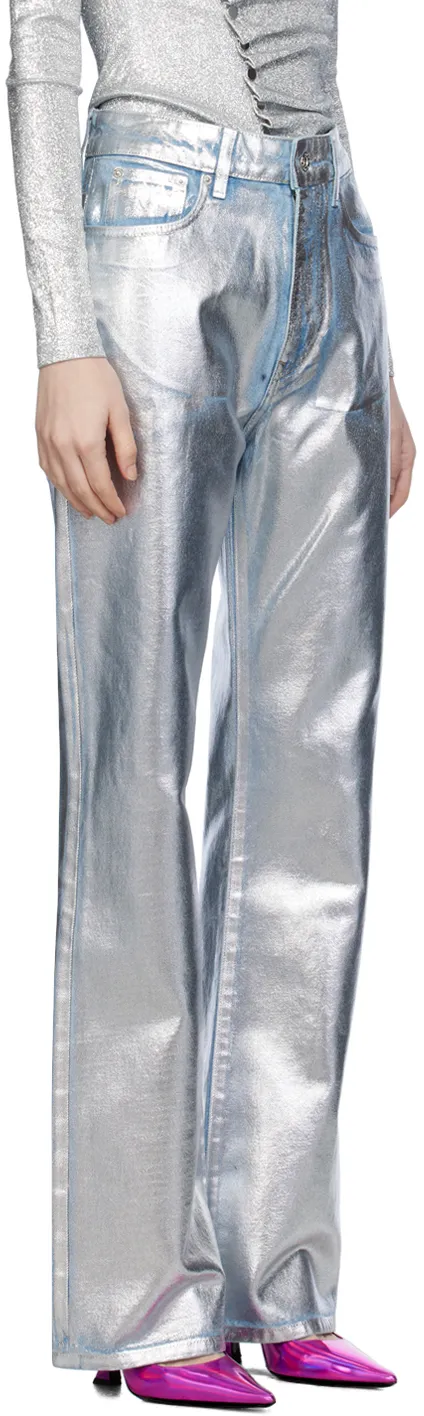 Mid-Rise Straight-Leg Jeans