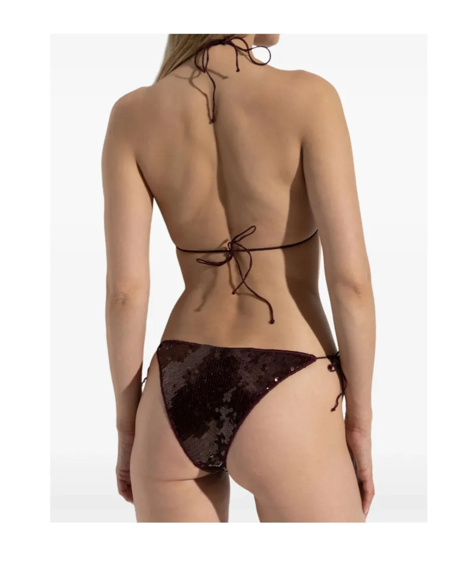 Sequined Two-Piece Swimsuit