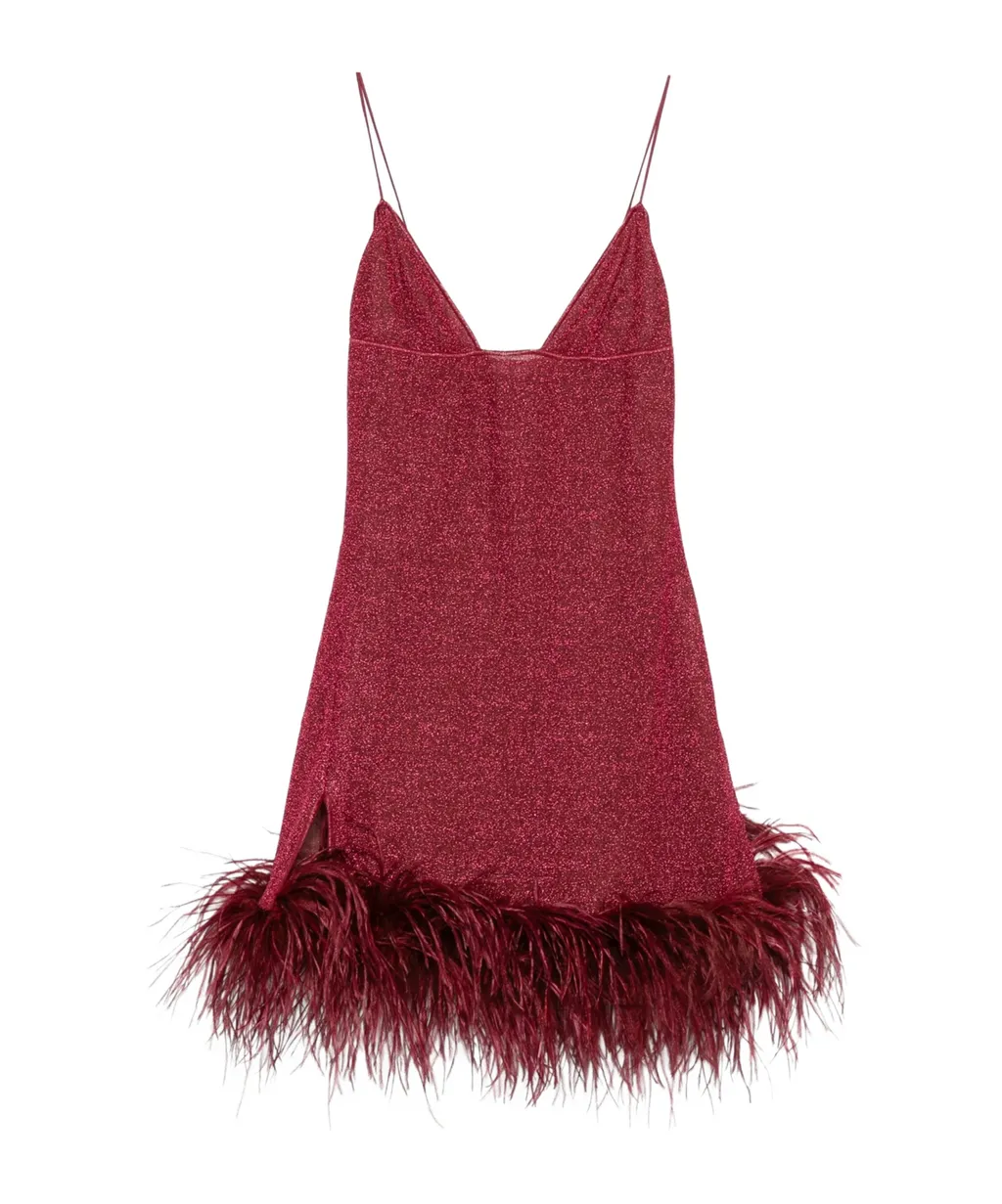 LumiÈRe Plumage Mini Dress