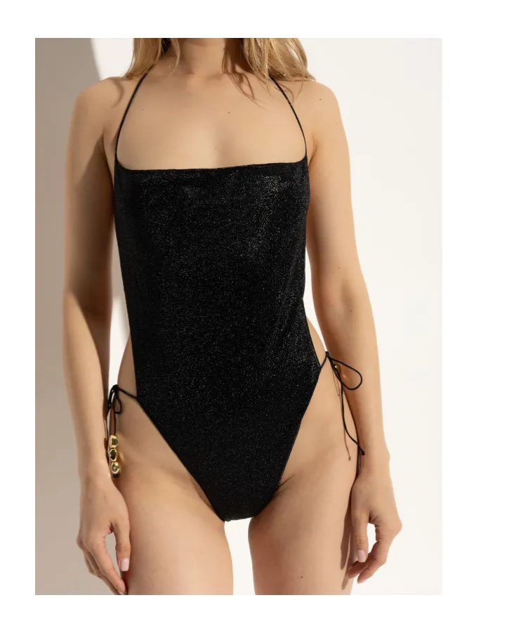 Glitter-Detailing Swimsuit