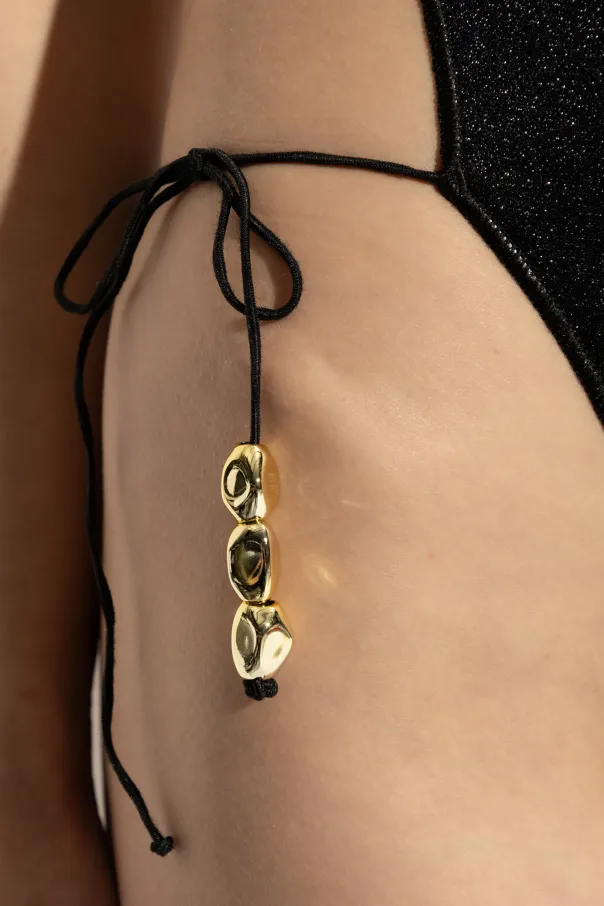 Glitter-Detailing Swimsuit