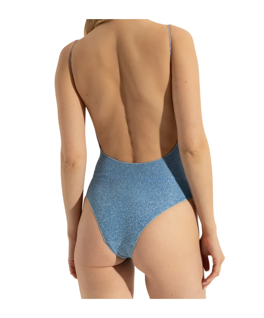 Glitter-Detailing Swimsuit