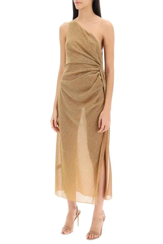 LumiÈRe One-Shoulder Asymmetric Sleeveless Dress
