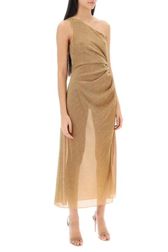 LumiÈRe One-Shoulder Asymmetric Sleeveless Dress