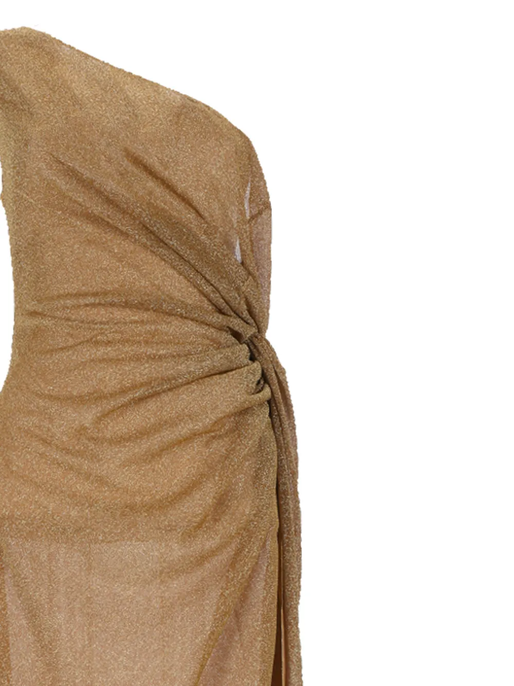 LumiÈRe One-Shoulder Asymmetric Sleeveless Dress