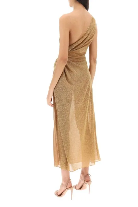 LumiÈRe One-Shoulder Asymmetric Sleeveless Dress