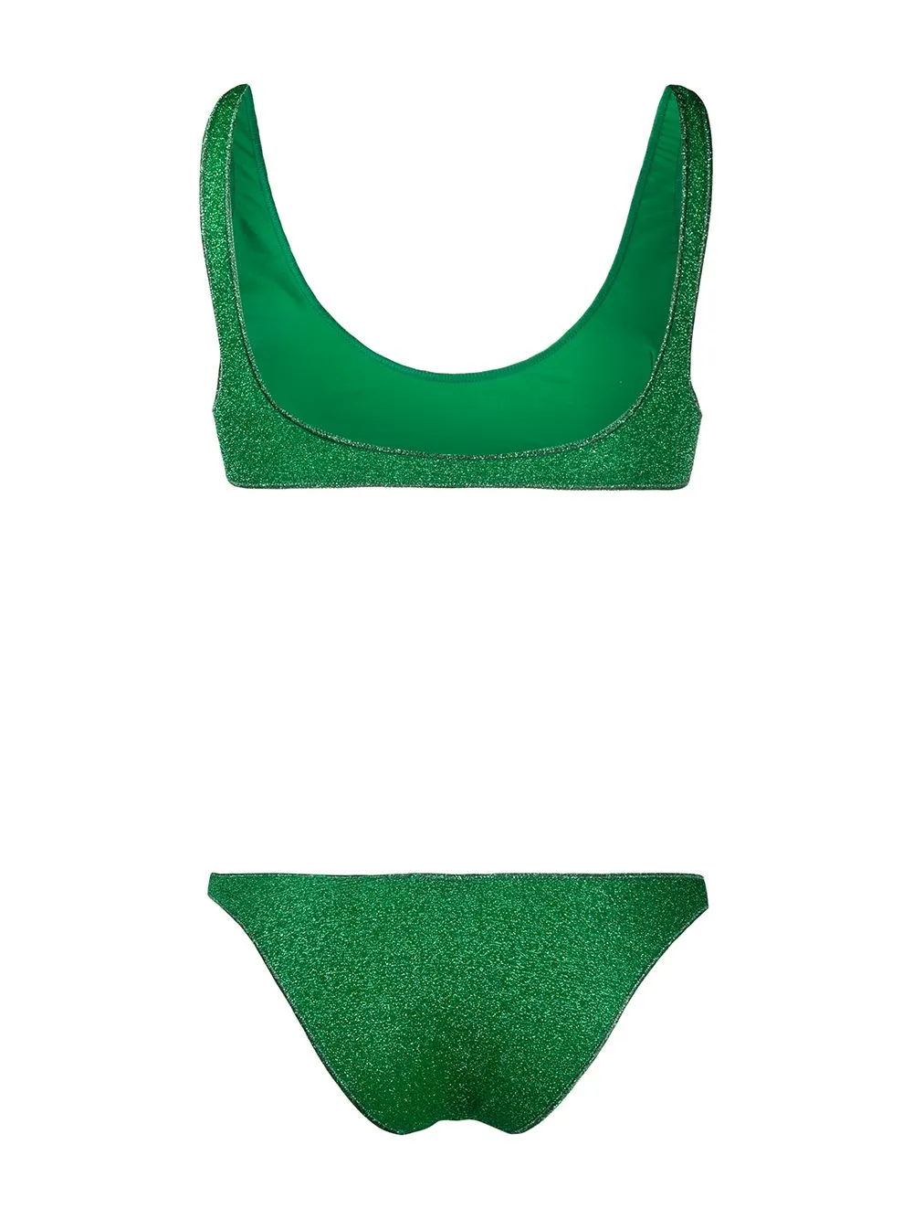 Metallic Effect Bikini Set