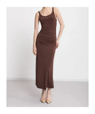 Ruched Midi Dress