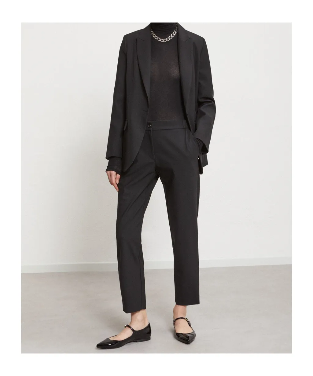 Elastic Waist Casual Pants