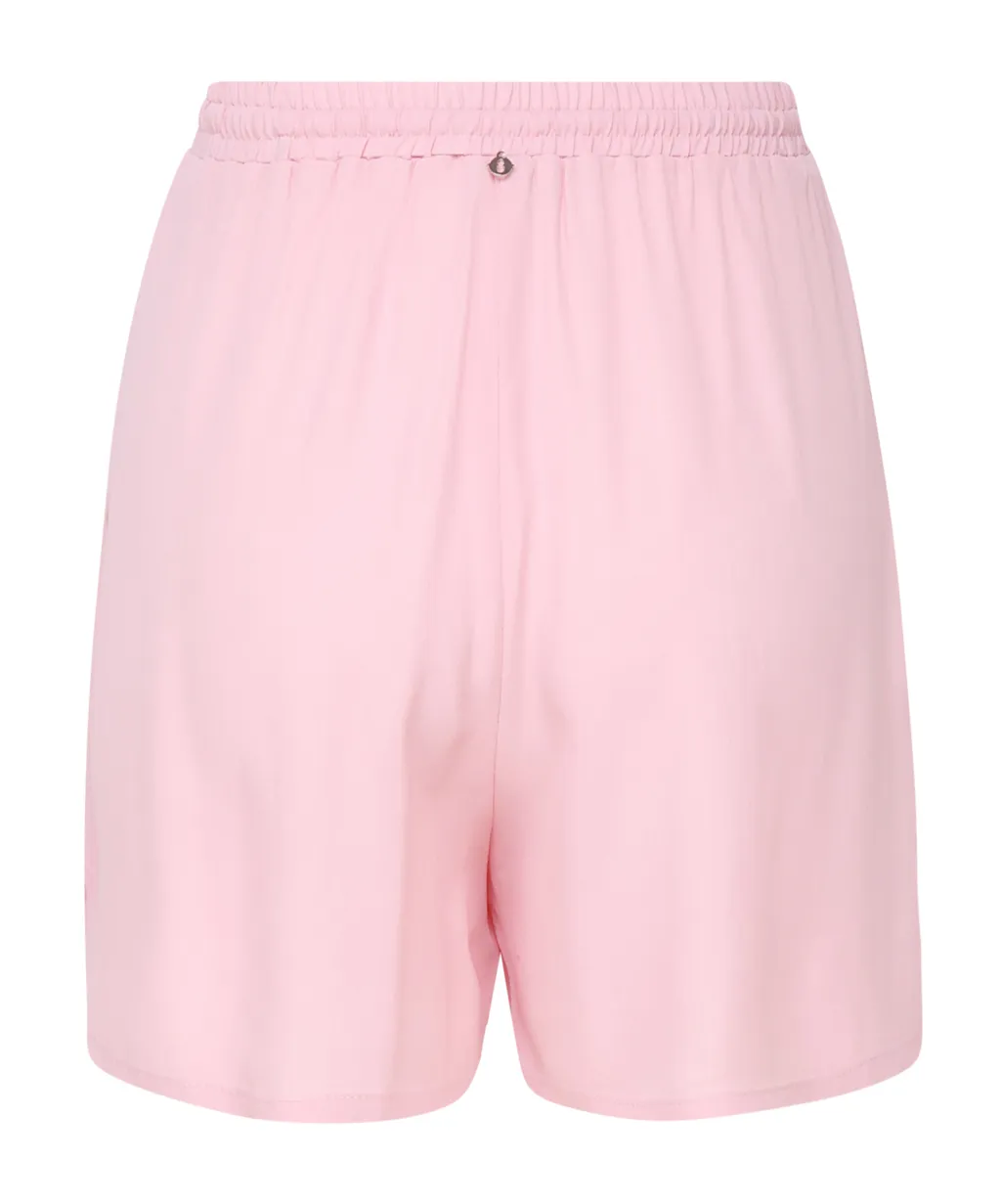 Elastic Waist Drawstring Shorts