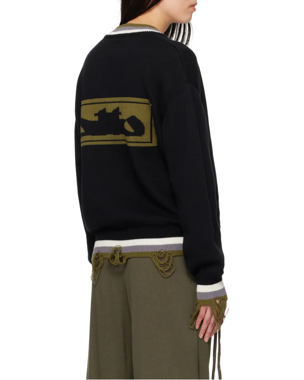Organic Cotton V-Neck Sweater