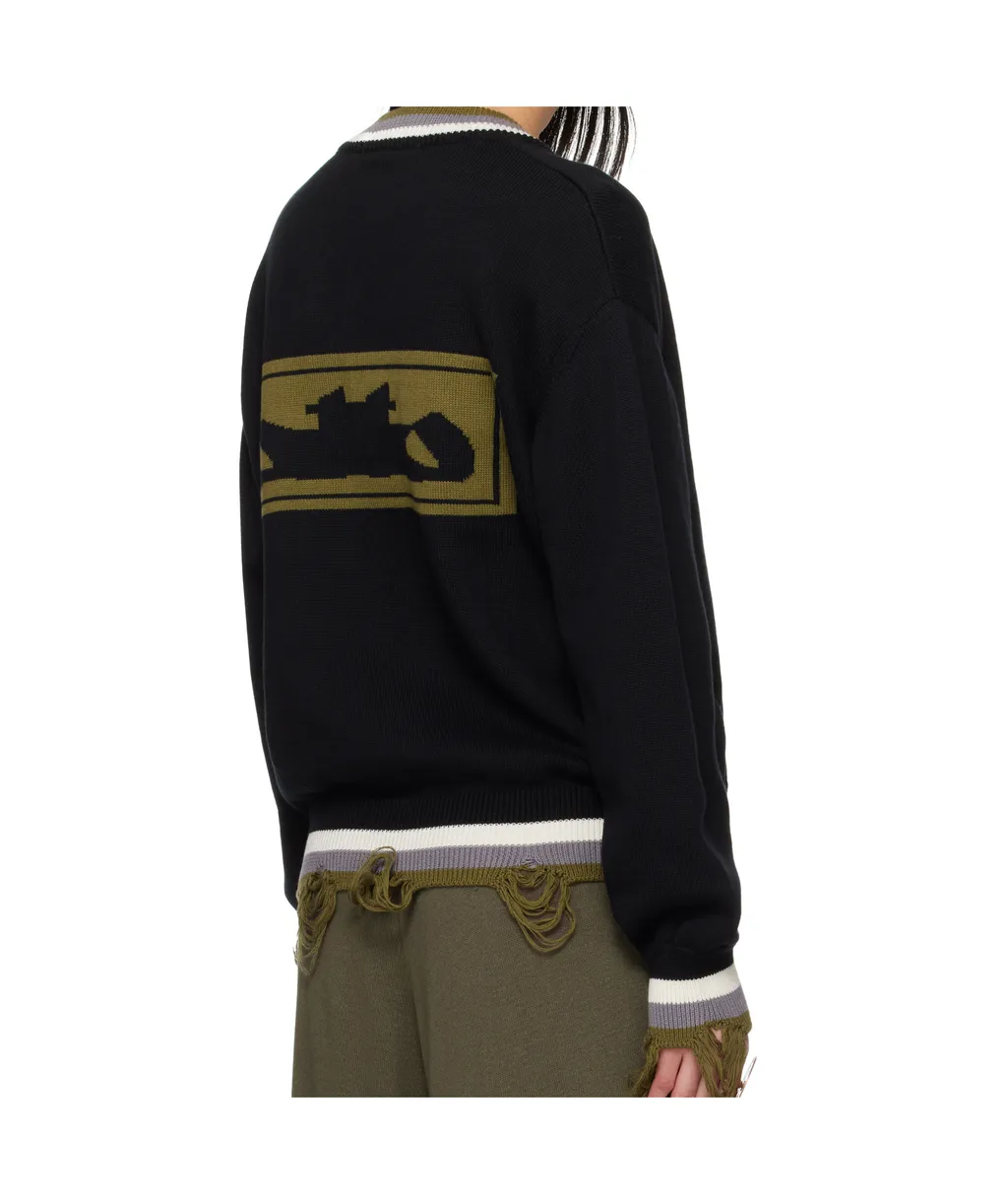 Organic Cotton V-Neck Sweater