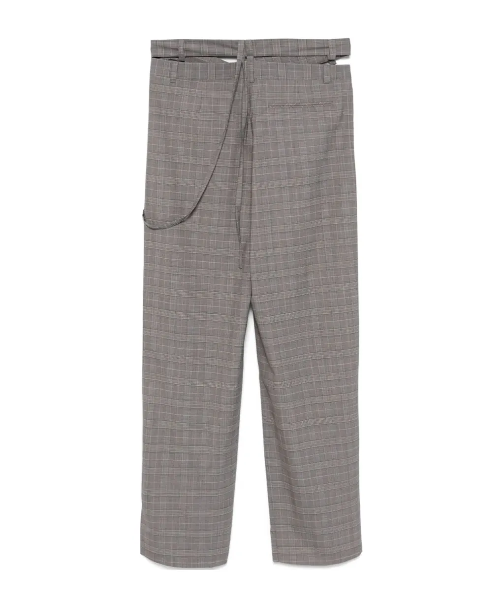 Checked Trousers