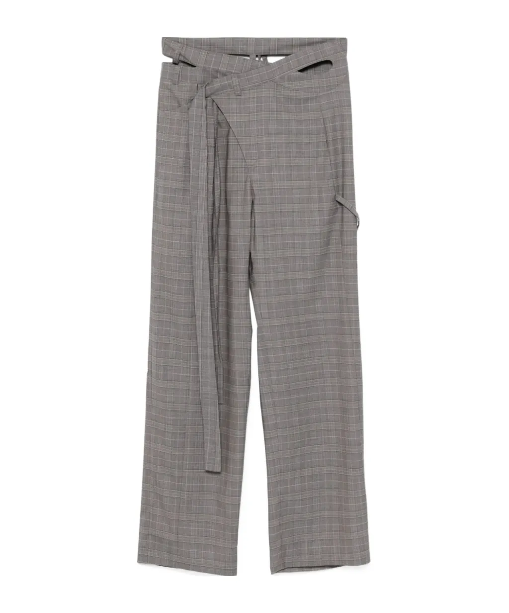 Checked Trousers