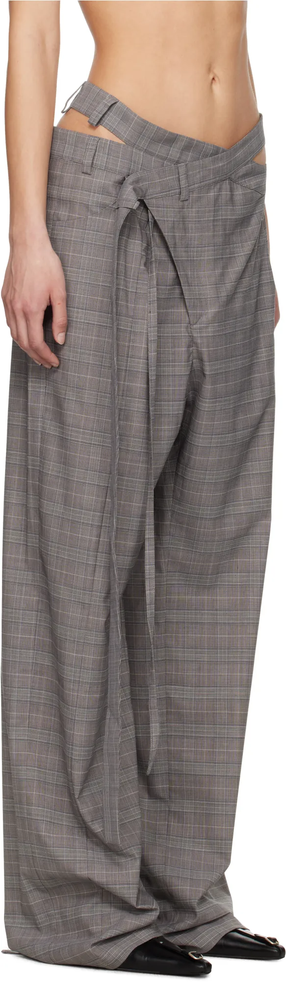 Checked Trousers