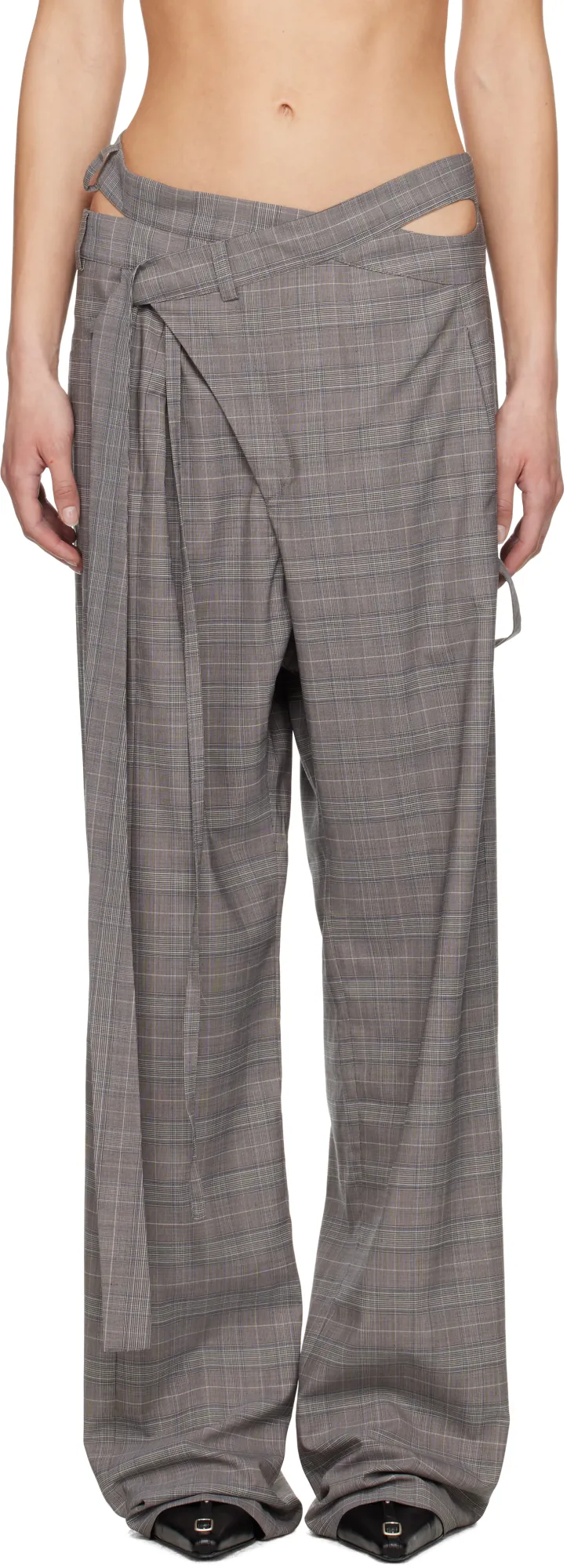 Checked Trousers