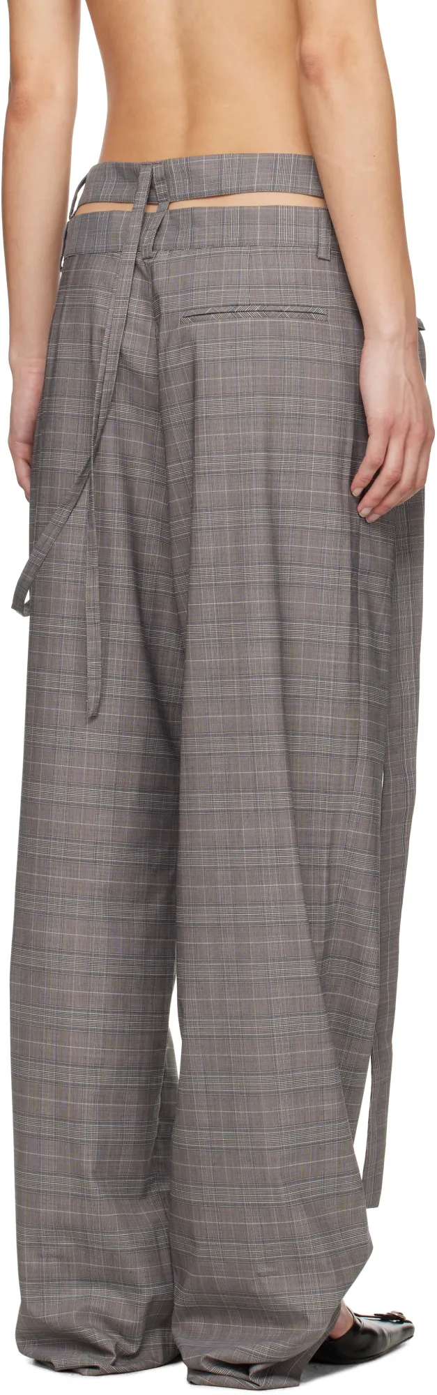 Checked Trousers