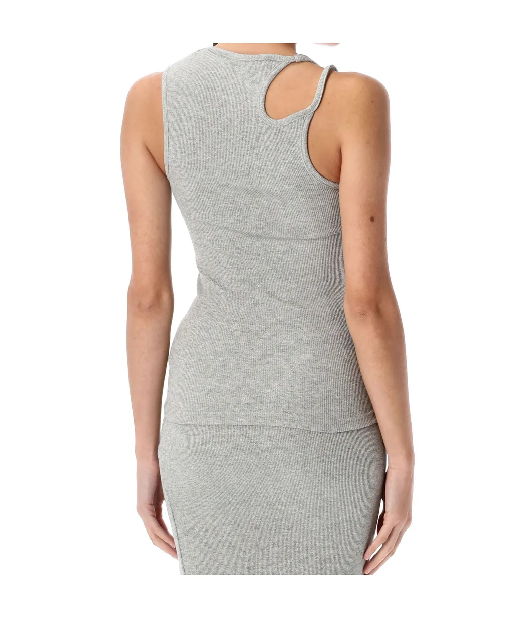 Square Collar Vest