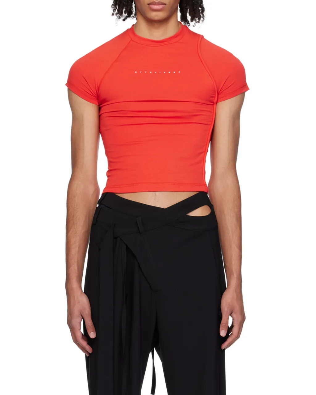 Layered Logo-Print T-Shirt