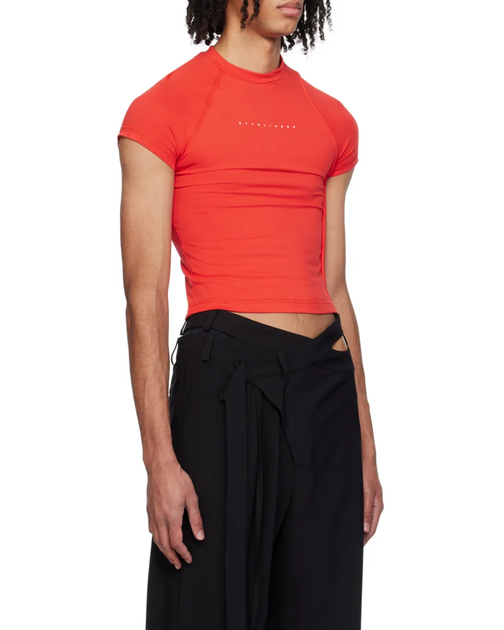Layered Logo-Print T-Shirt