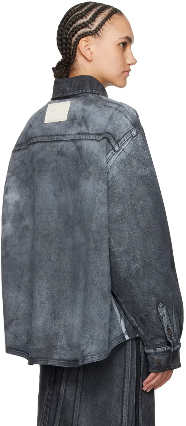 Printed Denim Jacket