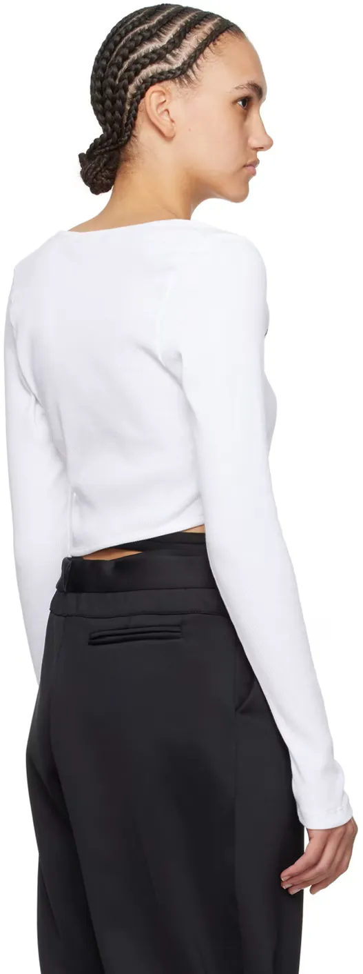 Asymmetrical Long-Sleeved T-Shirt