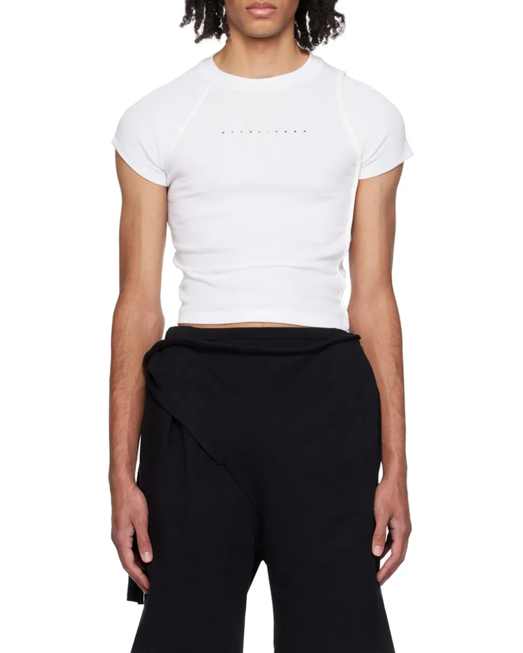 Deconstructed Ribbed T-Shirt