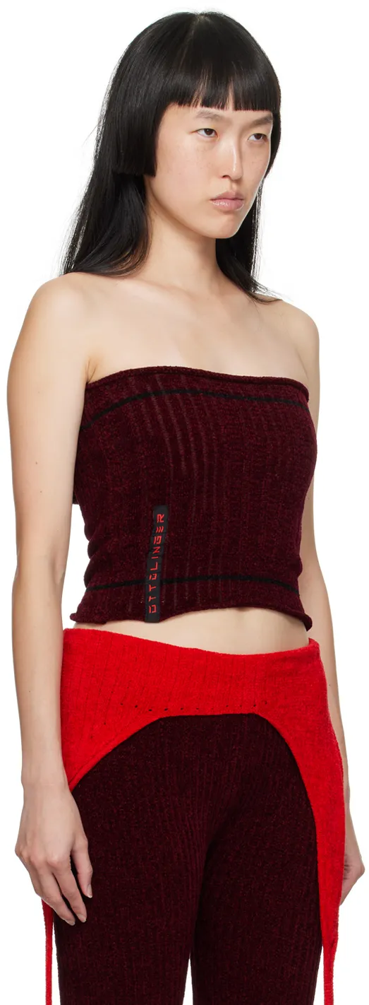 Logo Tube Top Vest