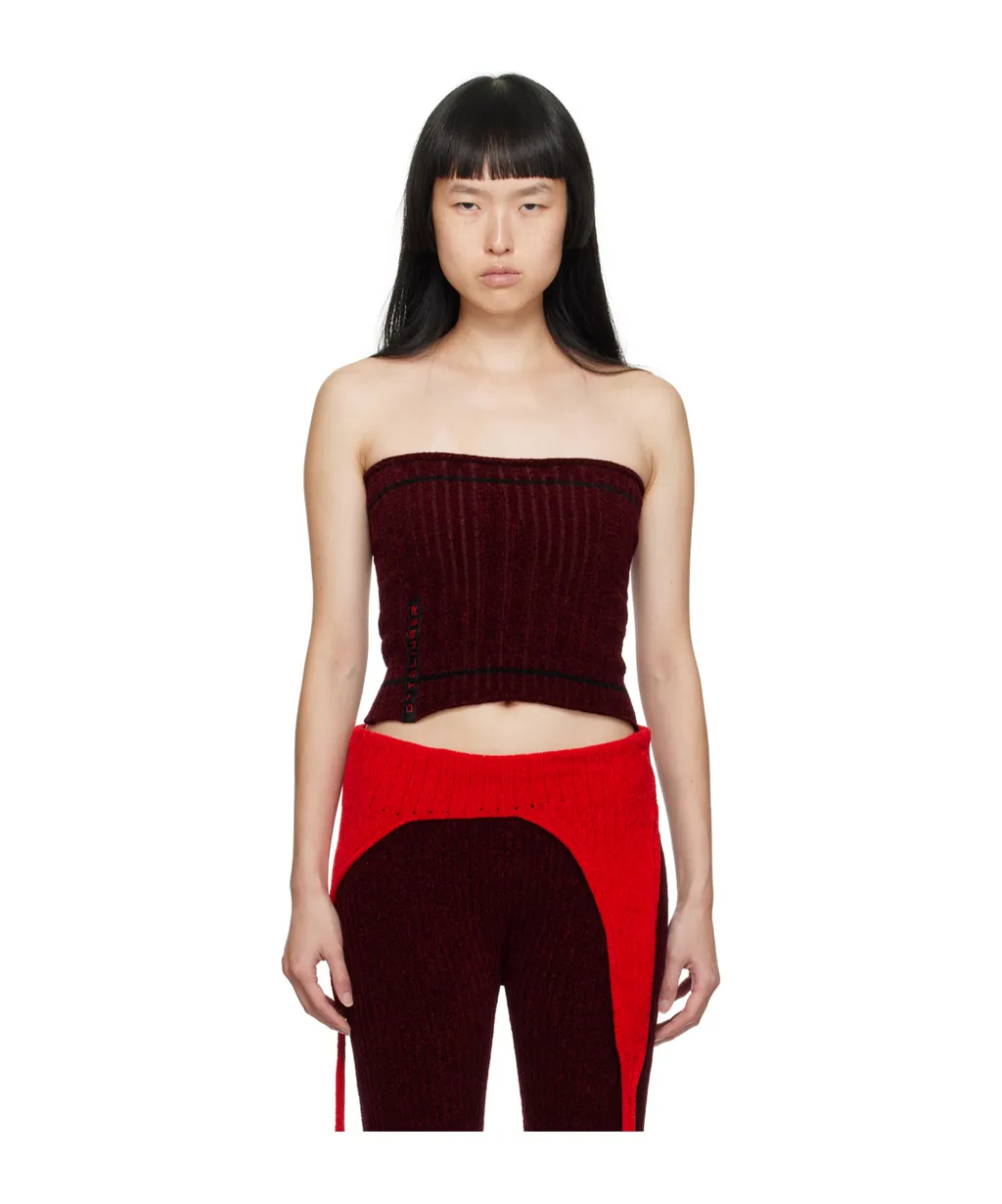 Logo Tube Top Vest